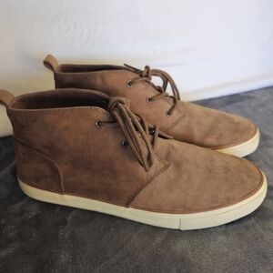 Banana Republic Factory Brown Suede Chukka Sneaker Men Size:10